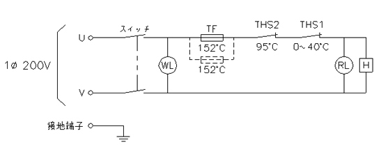 DP-A75P〜A250P 結線図