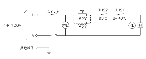DP-A75EU〜A150EU 結線図