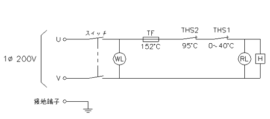 DPS-A50P〜A125P 結線図